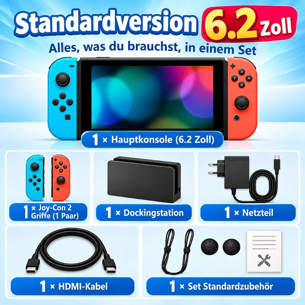 Tragbare Spielekonsole für die ganze Familie