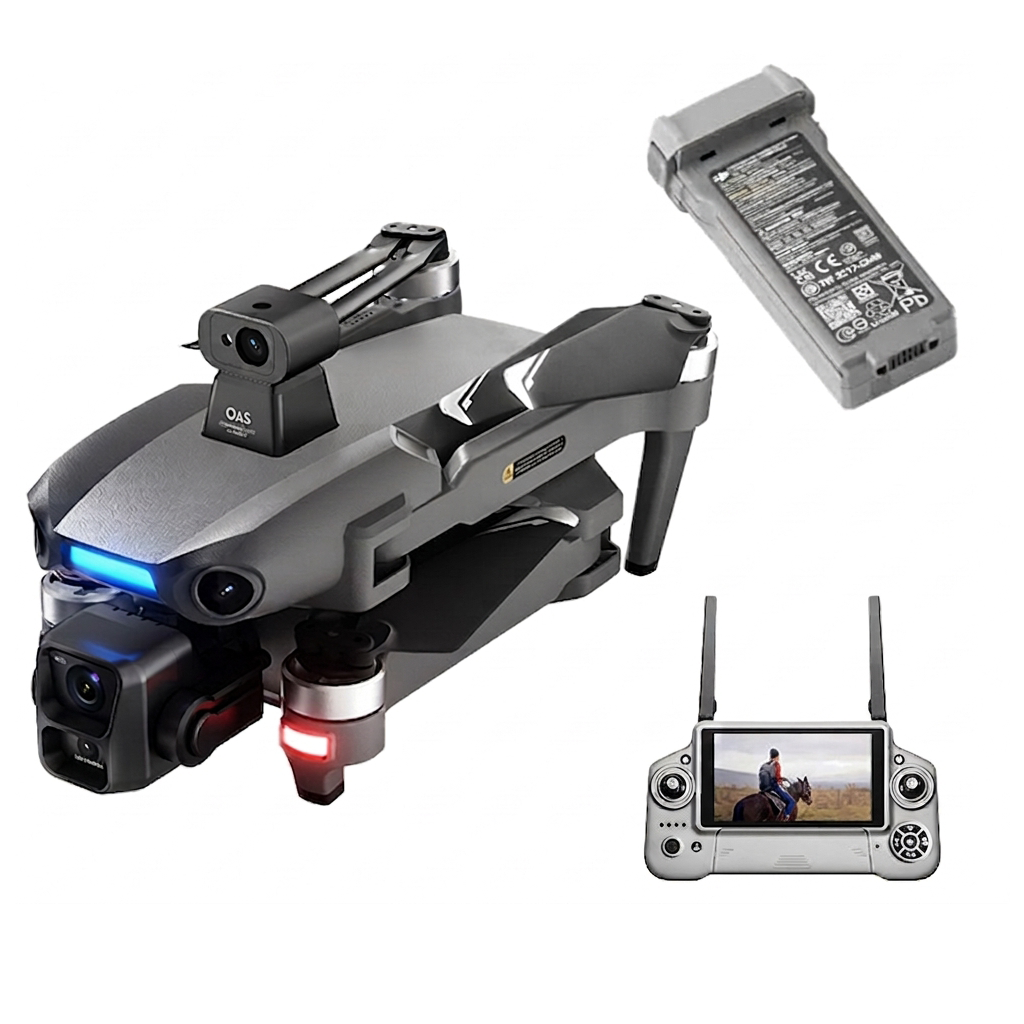 Profi-Wärmebilddrohne mit 4K-Kamera, Infrarot & GPS, für Jagd, Sicherheit und Industrie