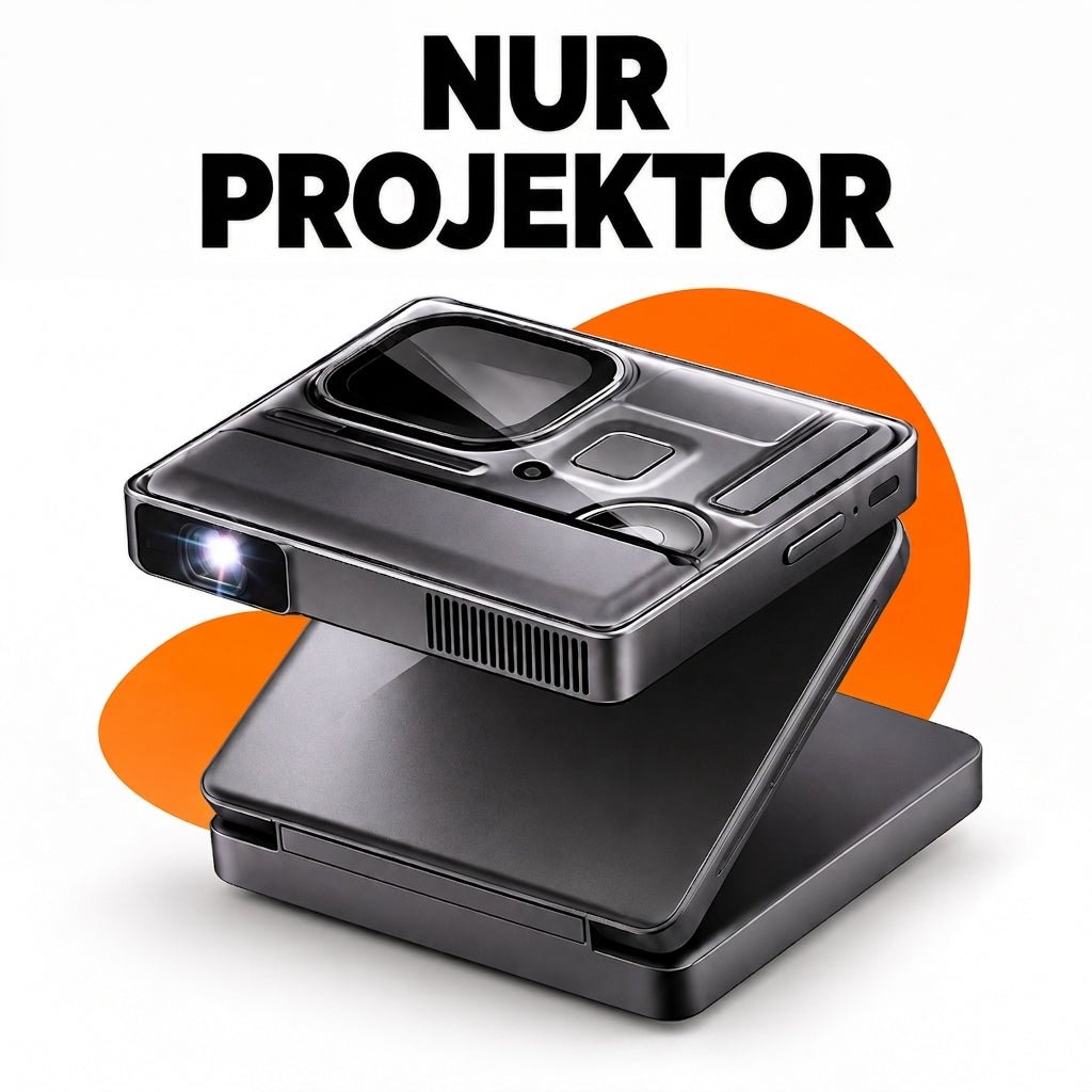 Hordozható mini projektor Wi-Fi-vel és Bluetooth-szal